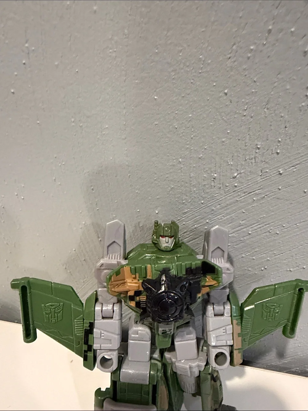 Hasbro Transformers air raid scout class 2007 incomplete